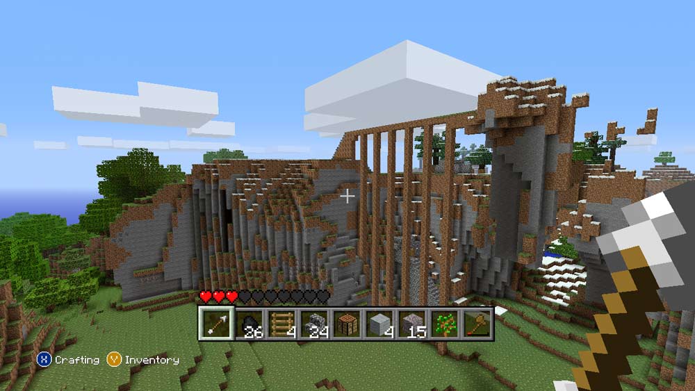 Minecraft-screenshot-2 خرید بازی Minecraft ماین کرافت برای XBOX 360 - ایکس باکس 360